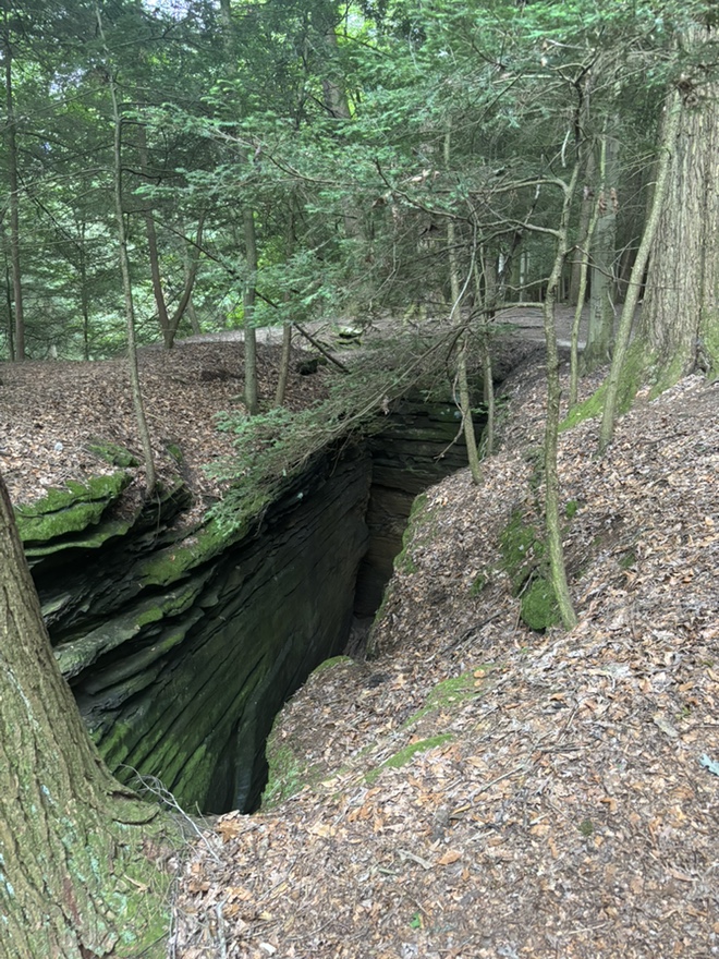 Top of ledge